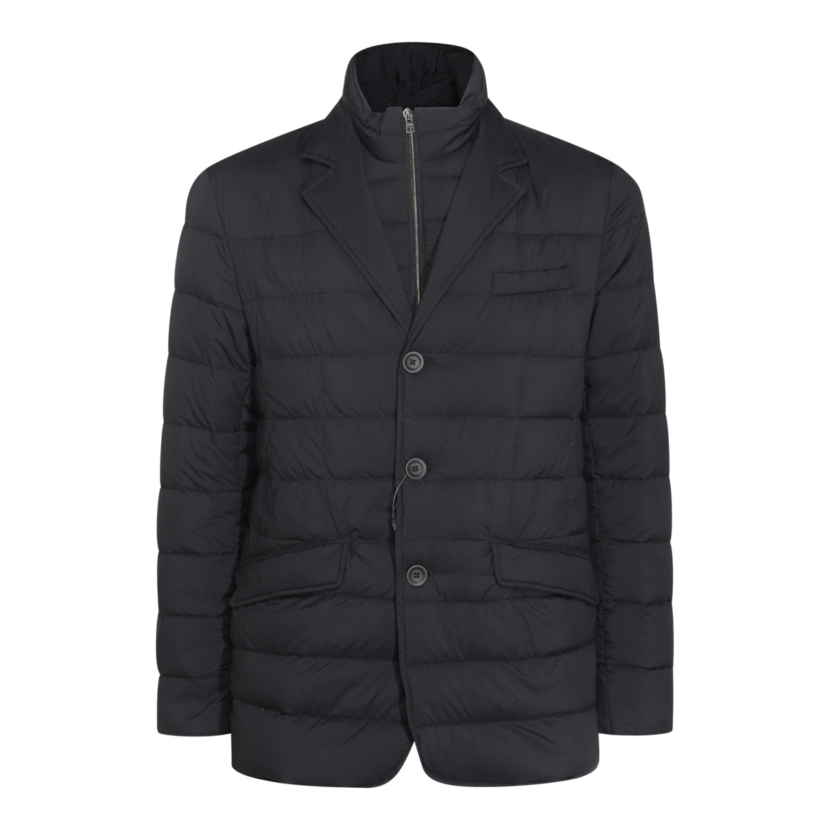 BLACK DOWN JACKET