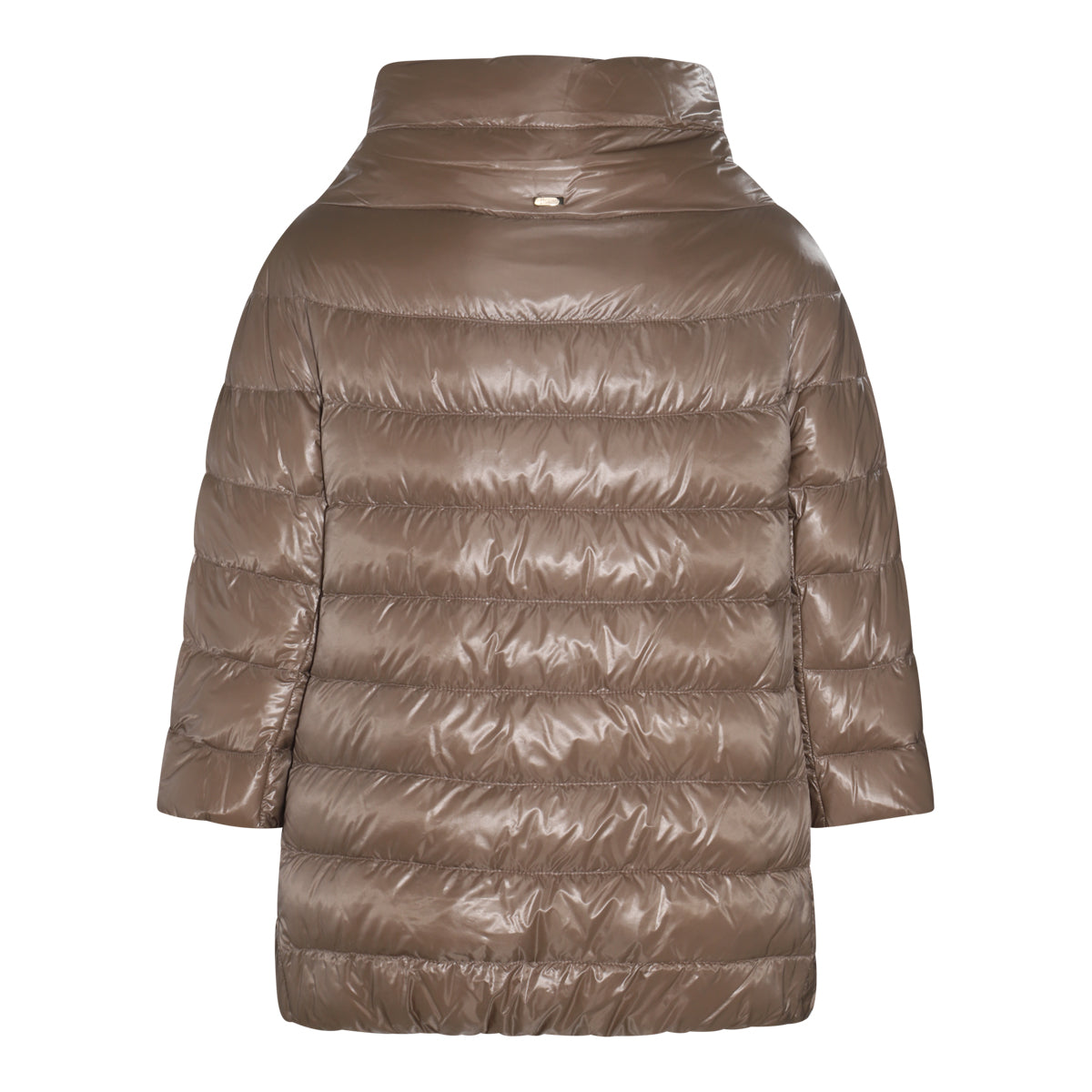 BEIGE AMINTA PUFFED DOWN JACKET