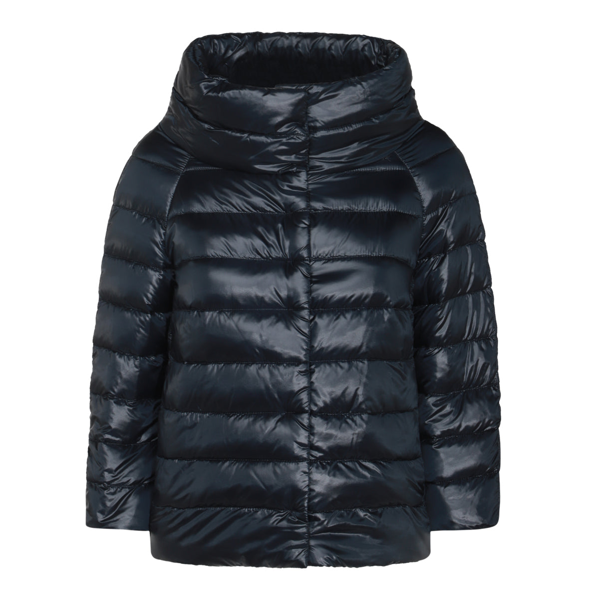 BLUE NAVY SOFIA PUFFED DOWN JACKET