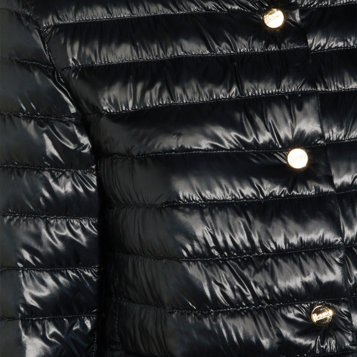 BLUE NAVY PUFFER MIDI DOWN JACKET