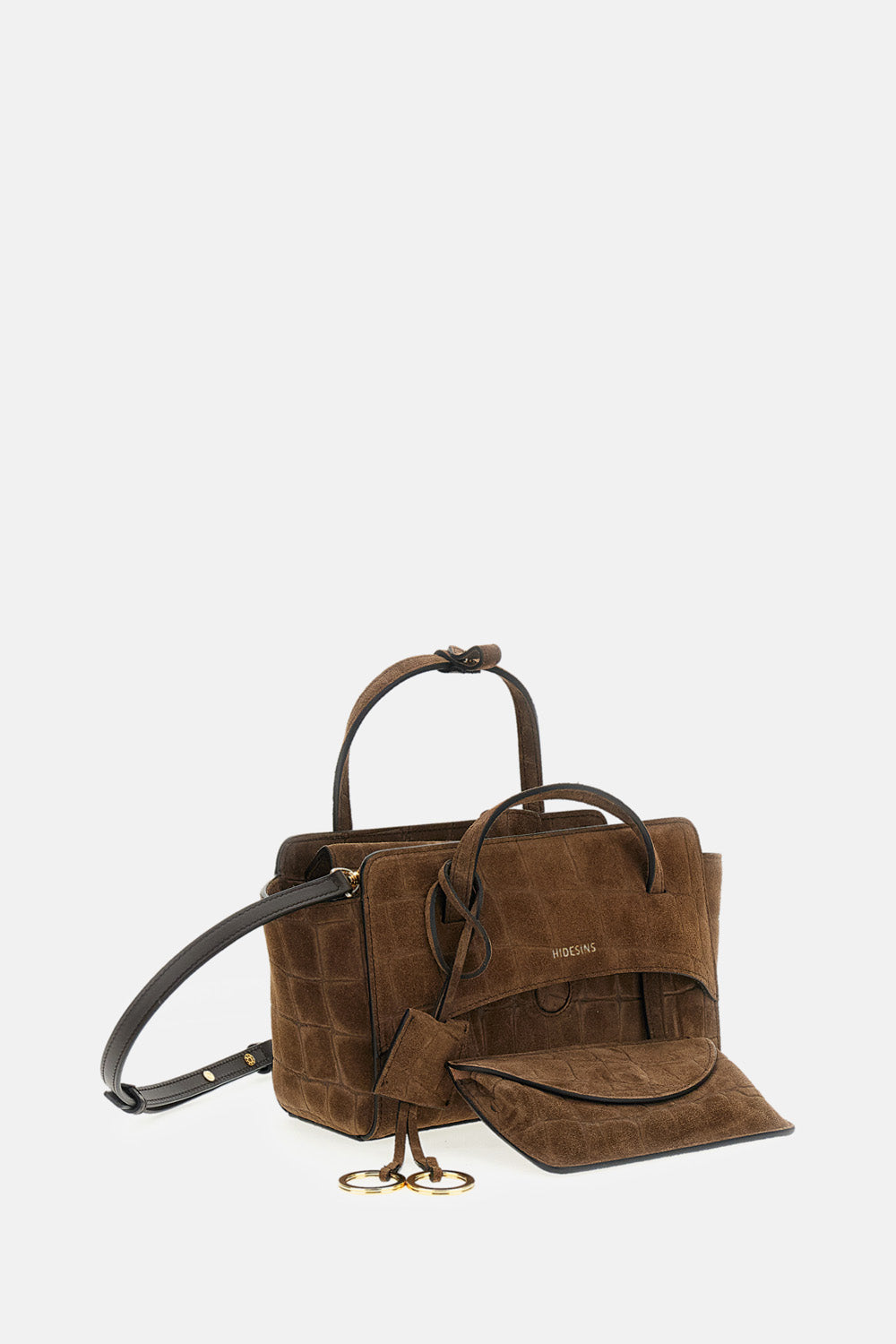 FLAP S CROSSBODY SUEDE BAG