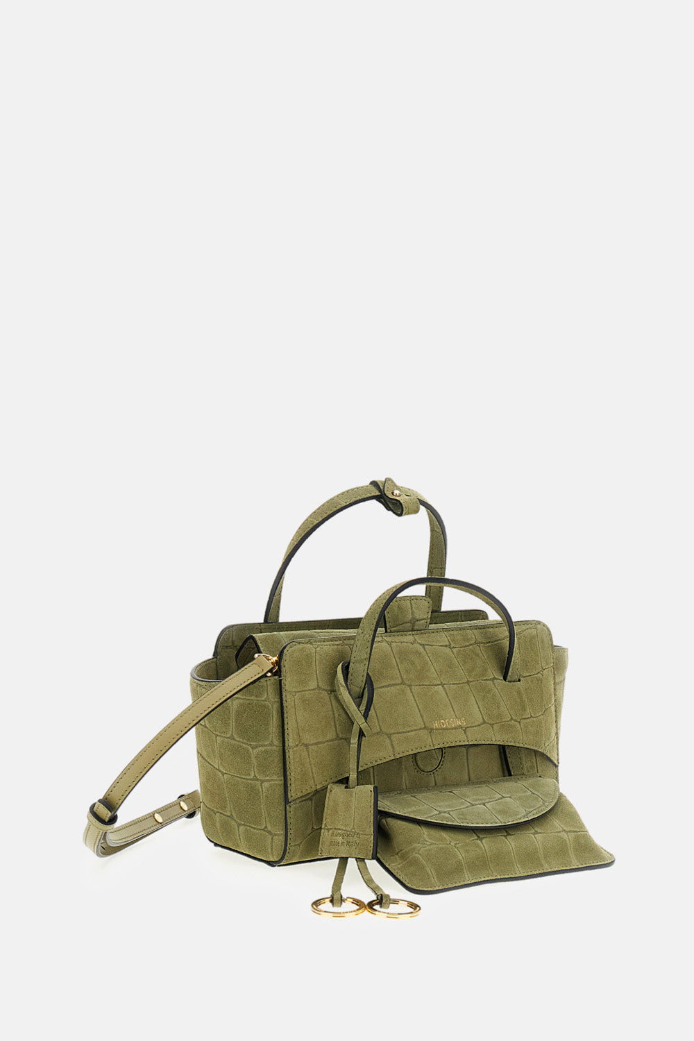 FLAP S CROSSBODY SUEDE BAG