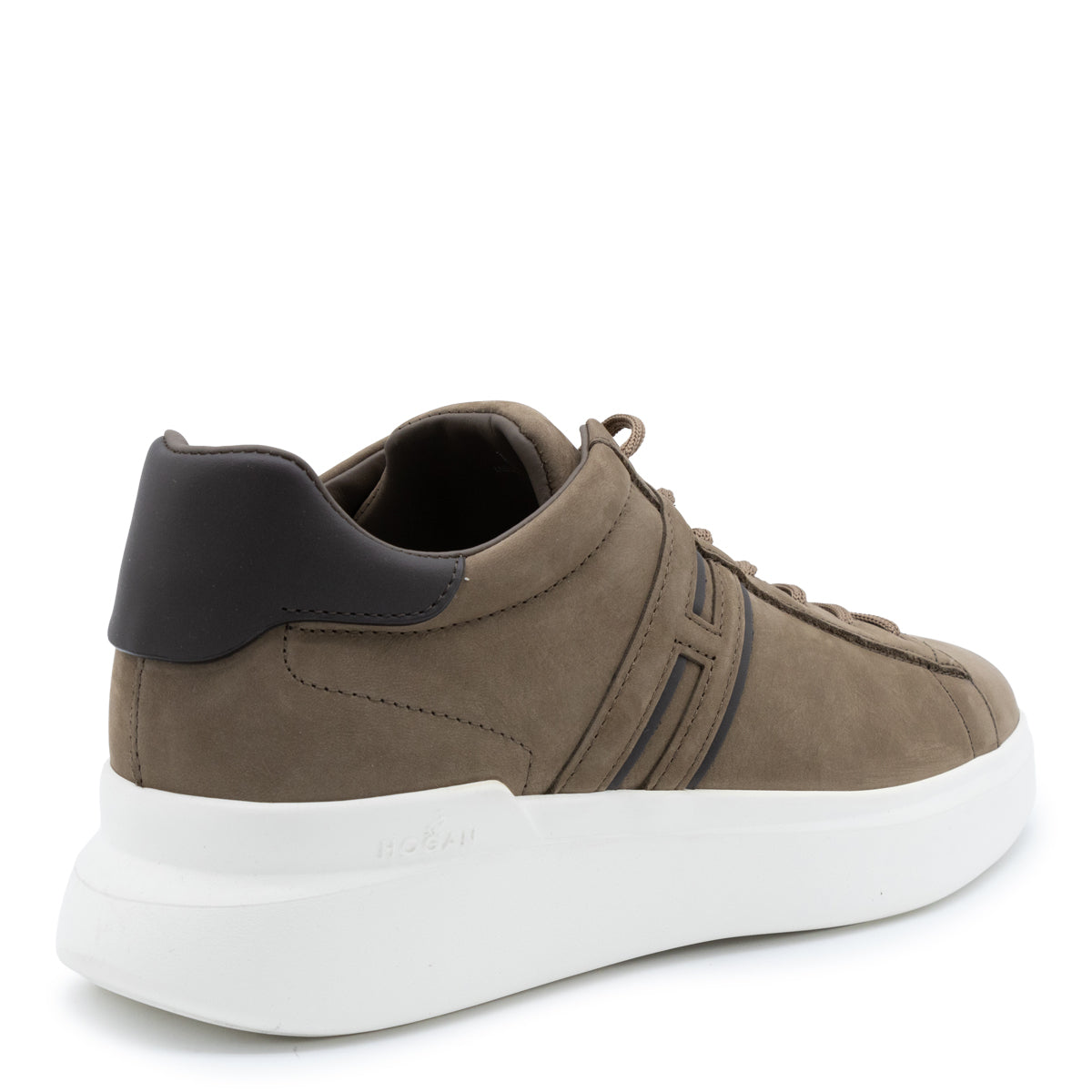 BROWN LEATHER SNEAKERS