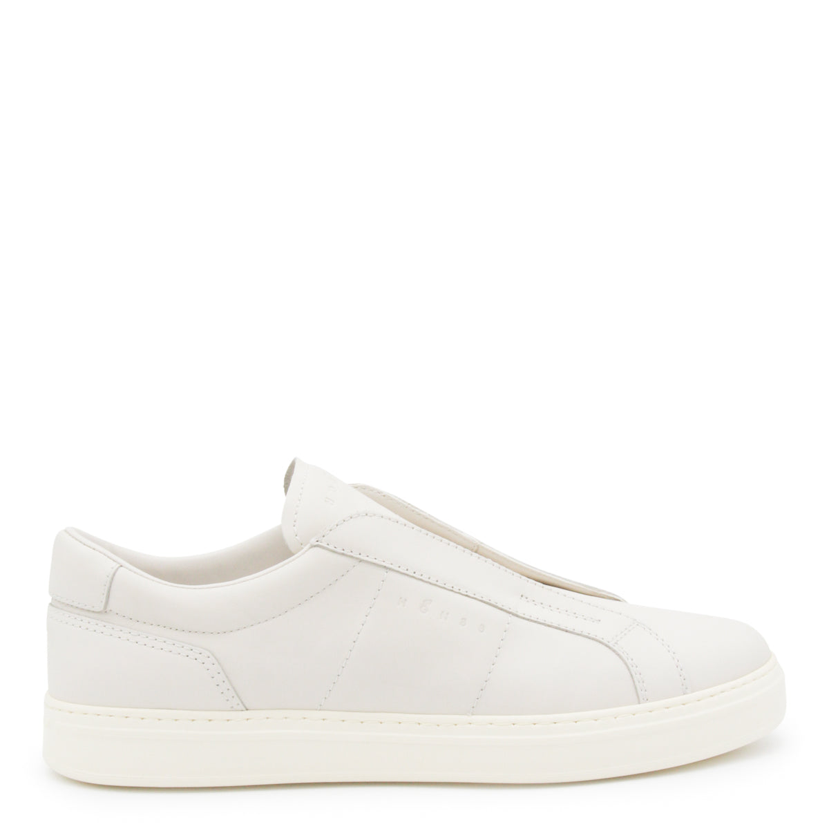 WHITE LEATHER SNEAKERS