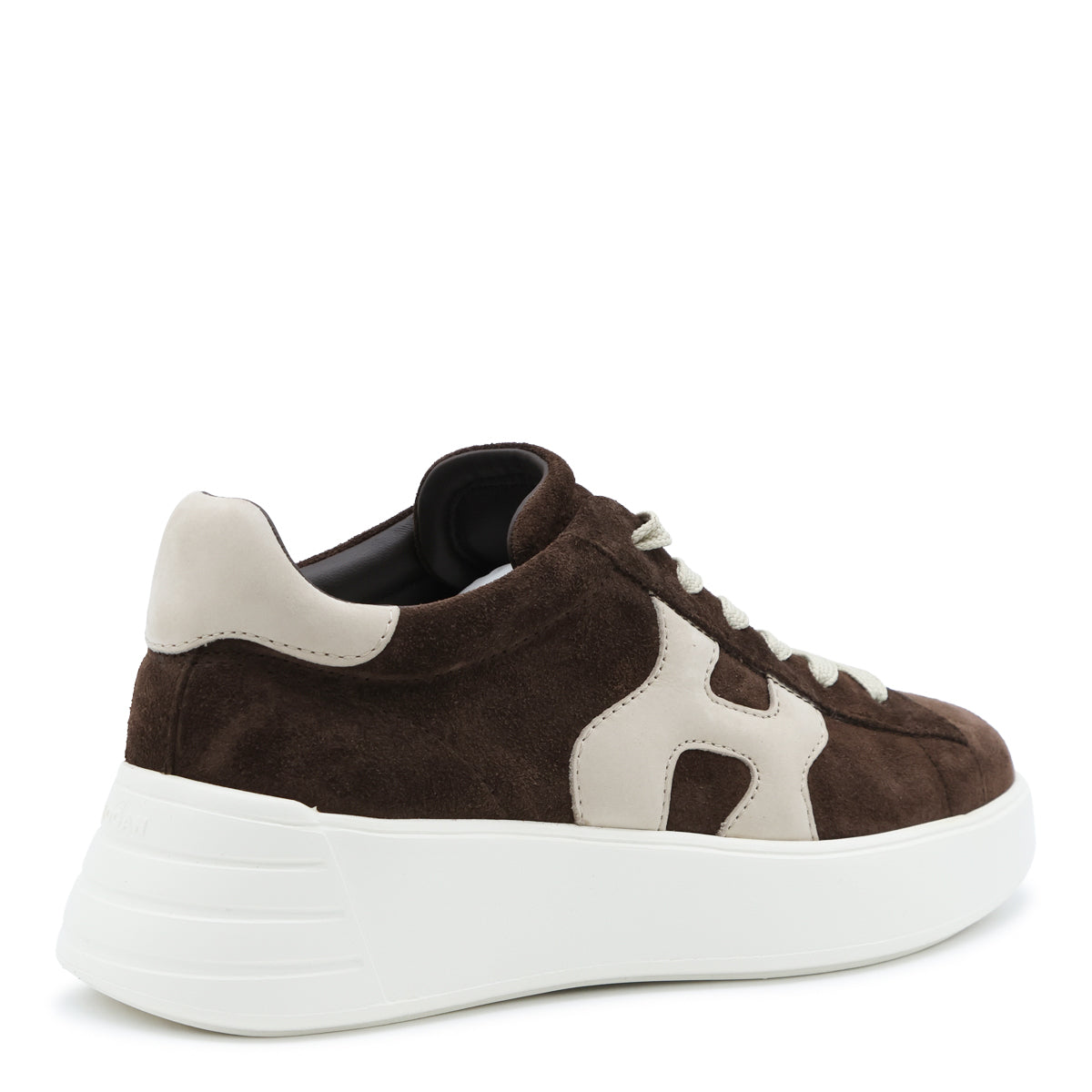 BROWN LEATHER REBEL SNEAKERS