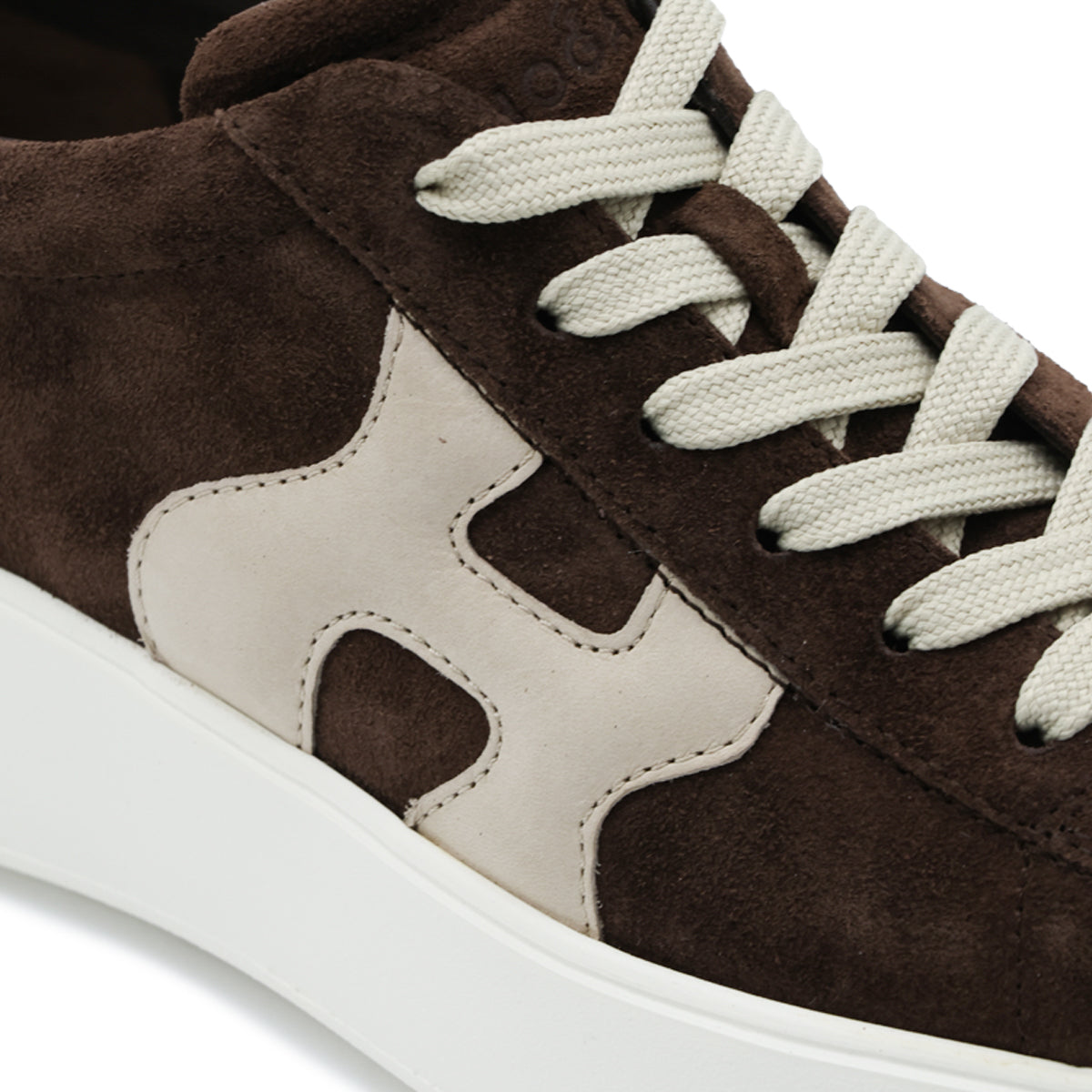 BROWN LEATHER REBEL SNEAKERS