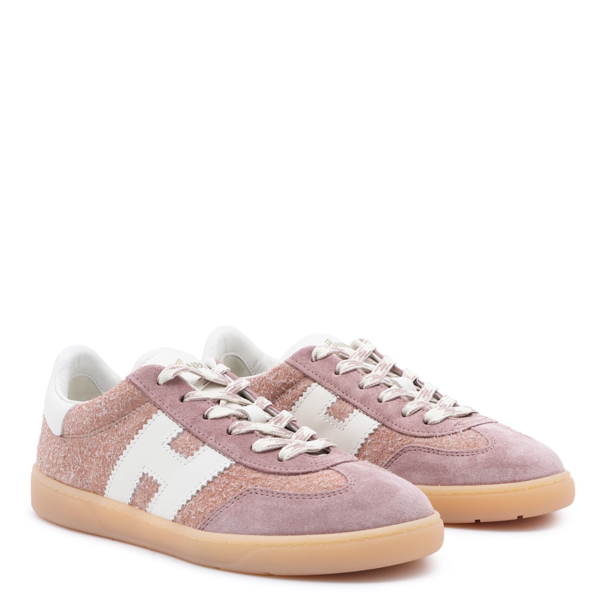 PINK SUEDE COOL SNEAKERS