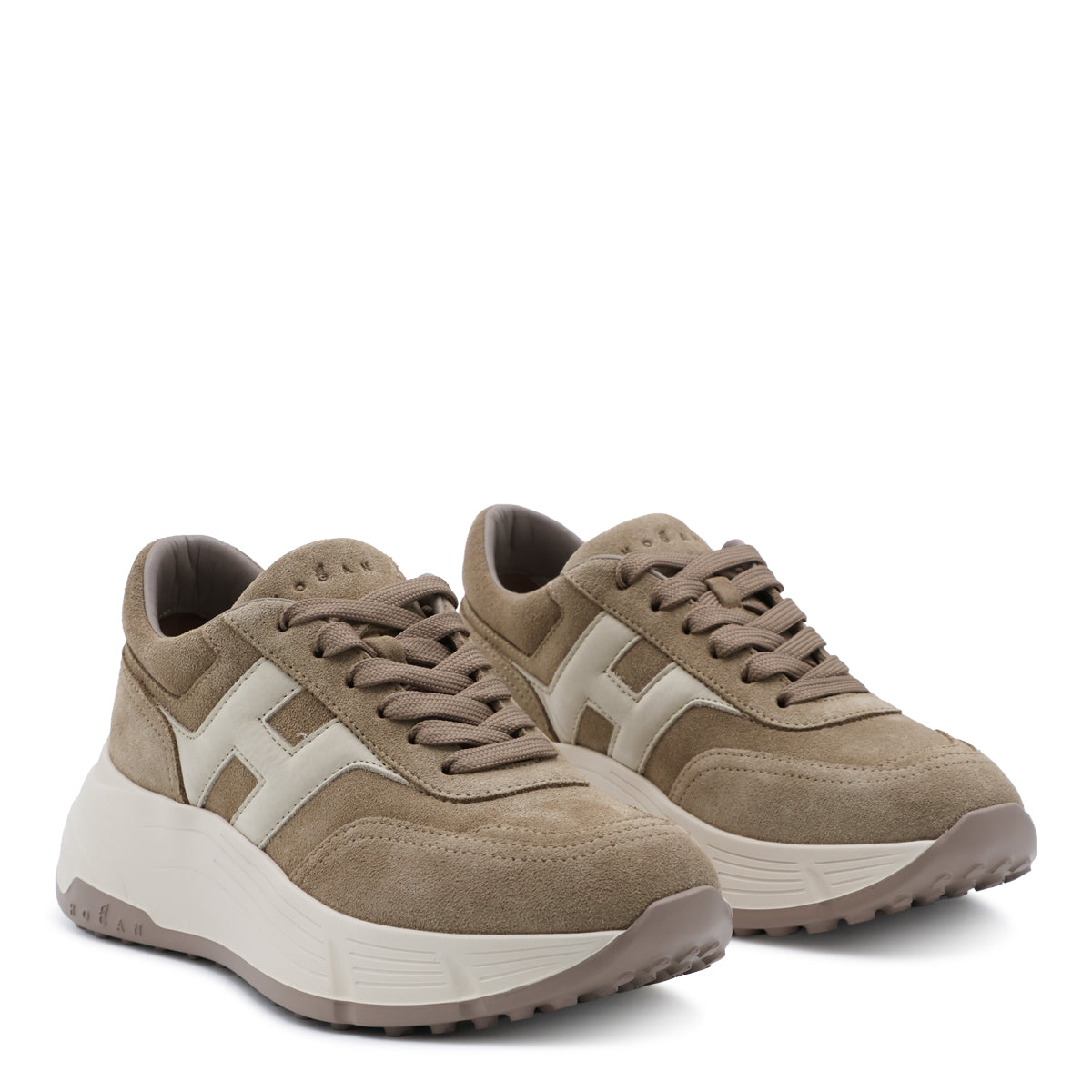 BEIGE SUEDE HI-FI SNEAKERS