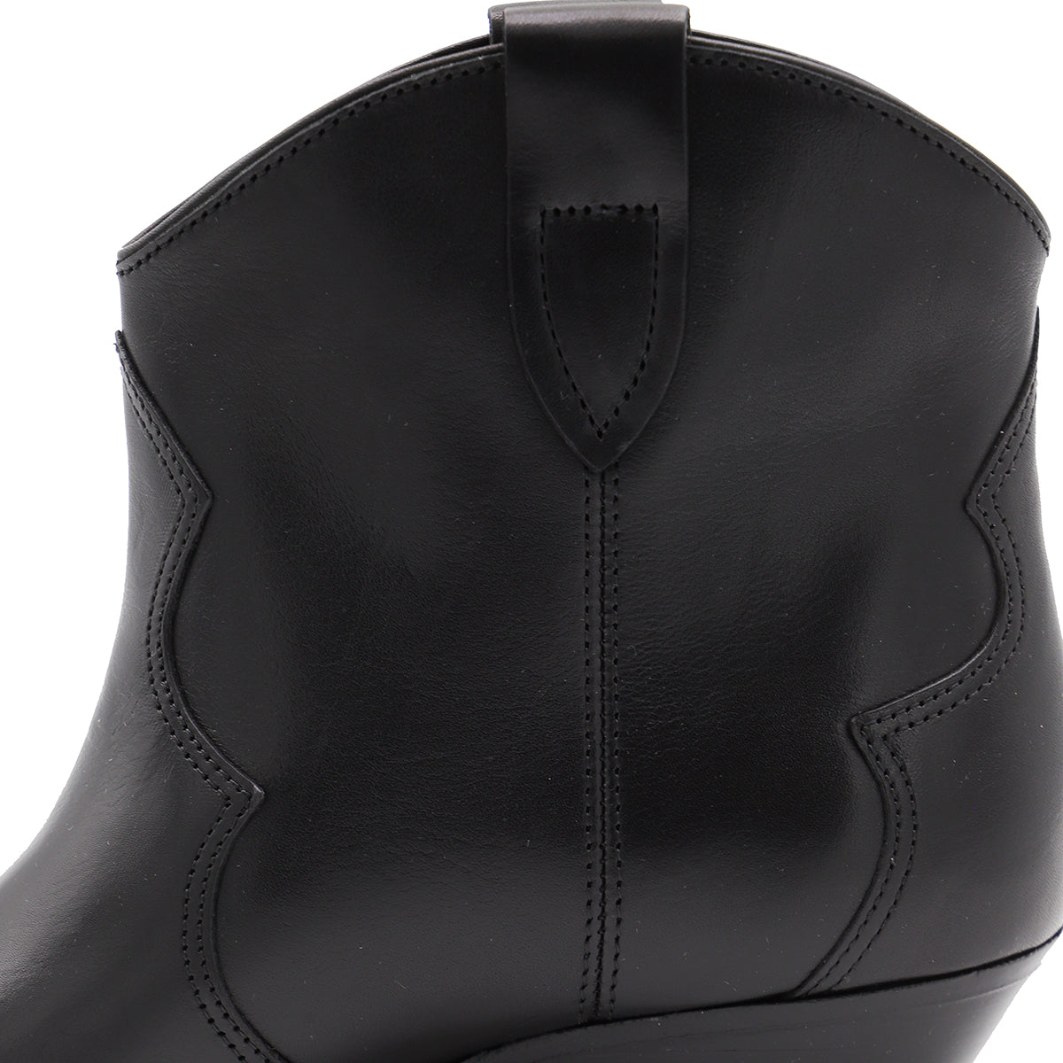 BLACK LEATHER BOOTS