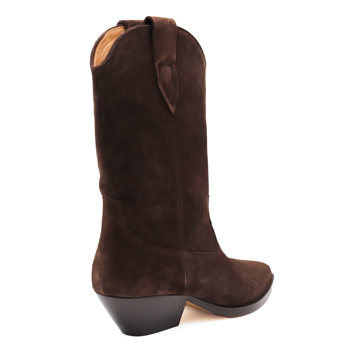 DARK BROWN LEATHER DUERTO BOOTS