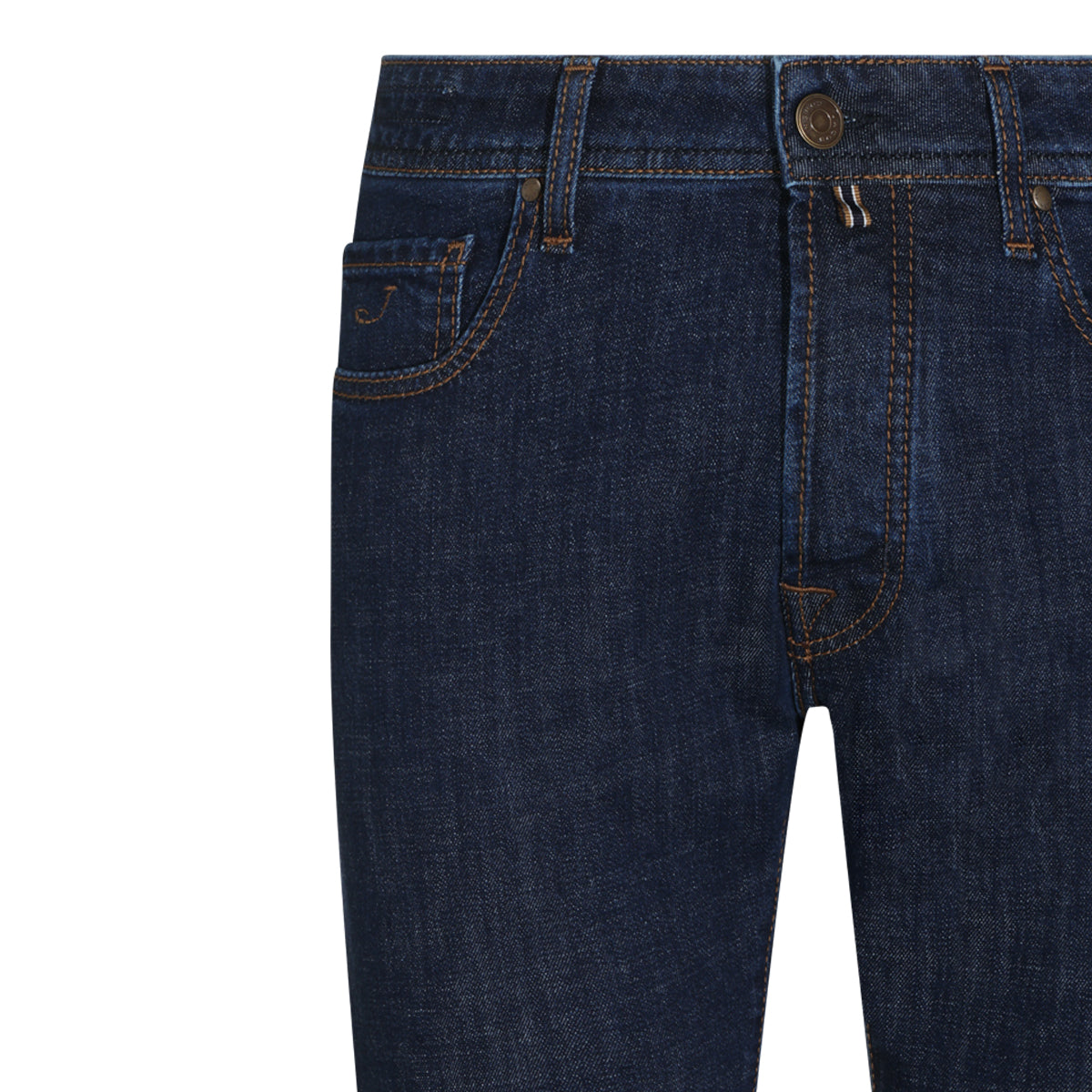 DARK BLUE DENIM STRETCH JEANS