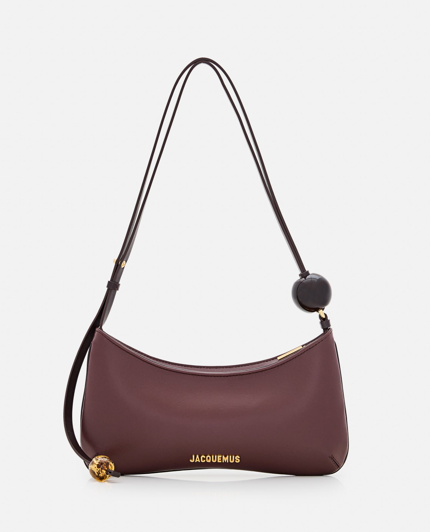 LE BISOU PERLE LEATHER SHOULDER BAG