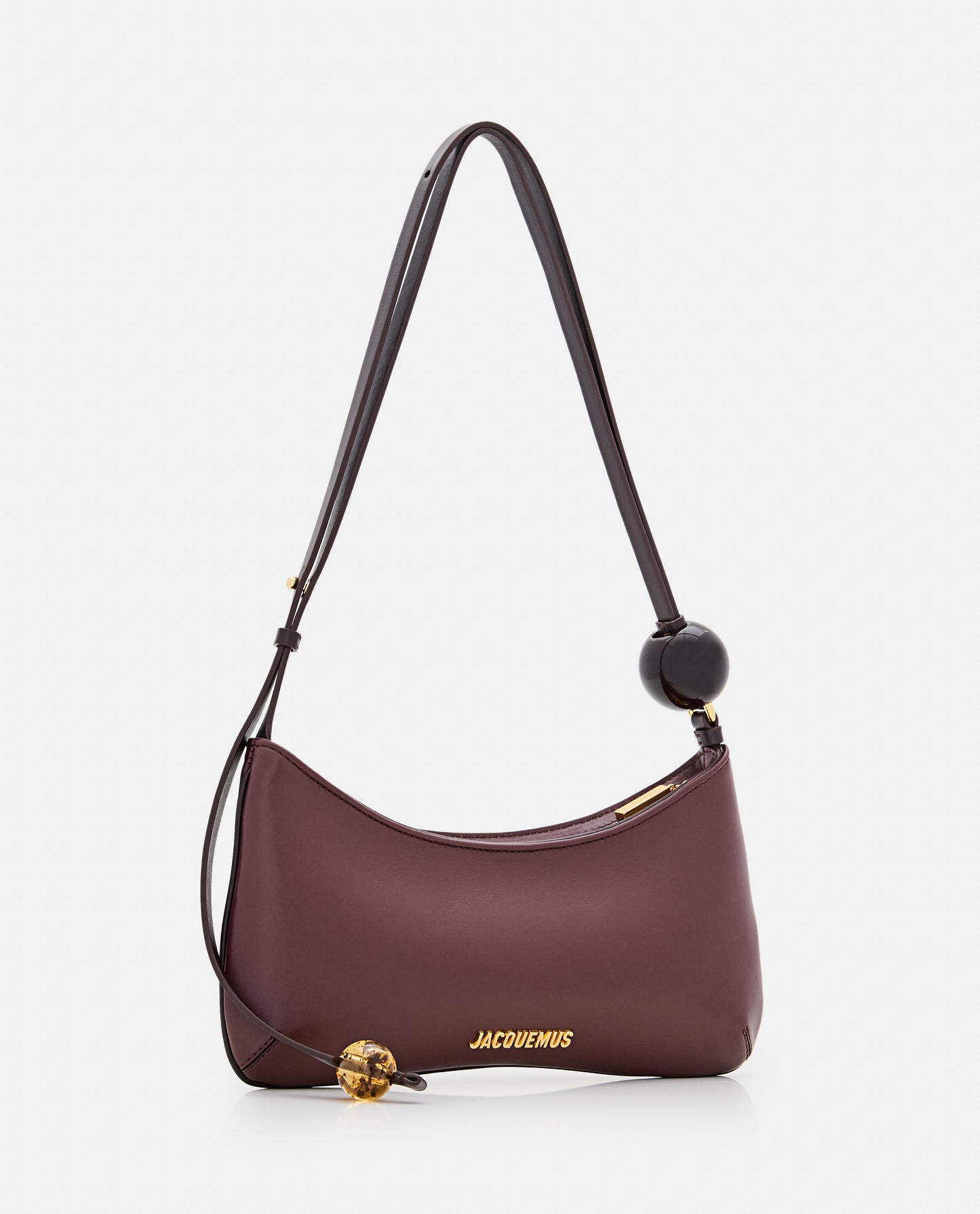 LE BISOU PERLE LEATHER SHOULDER BAG