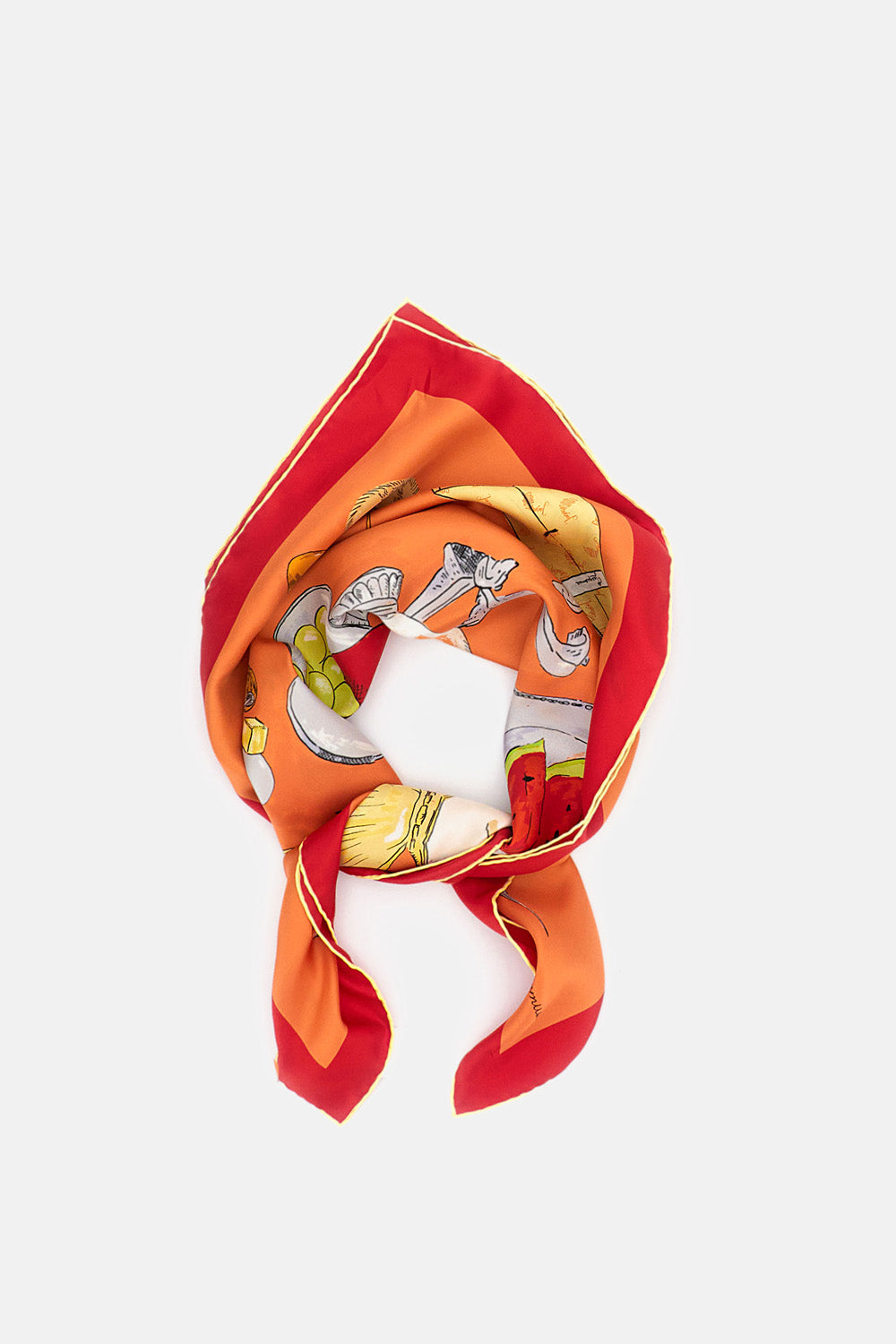 SILK SCARF LE GRAND FOULARD COCKTAIL
