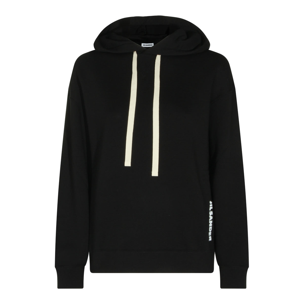 BLACK COTTON SWEATSHIRT