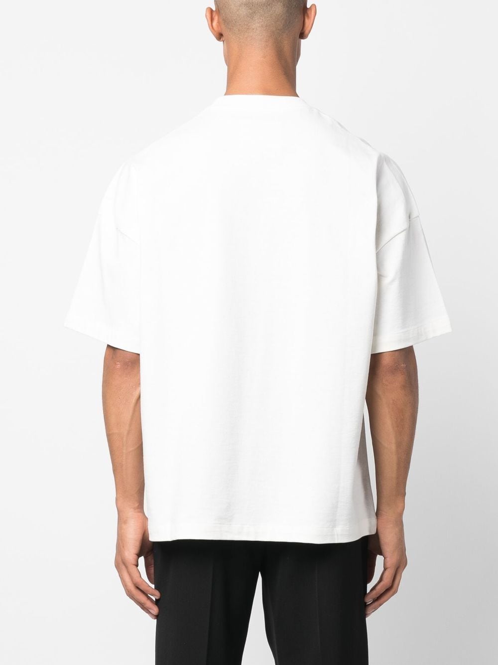 PORCELAIN WHITE COTTON T-SHIRT