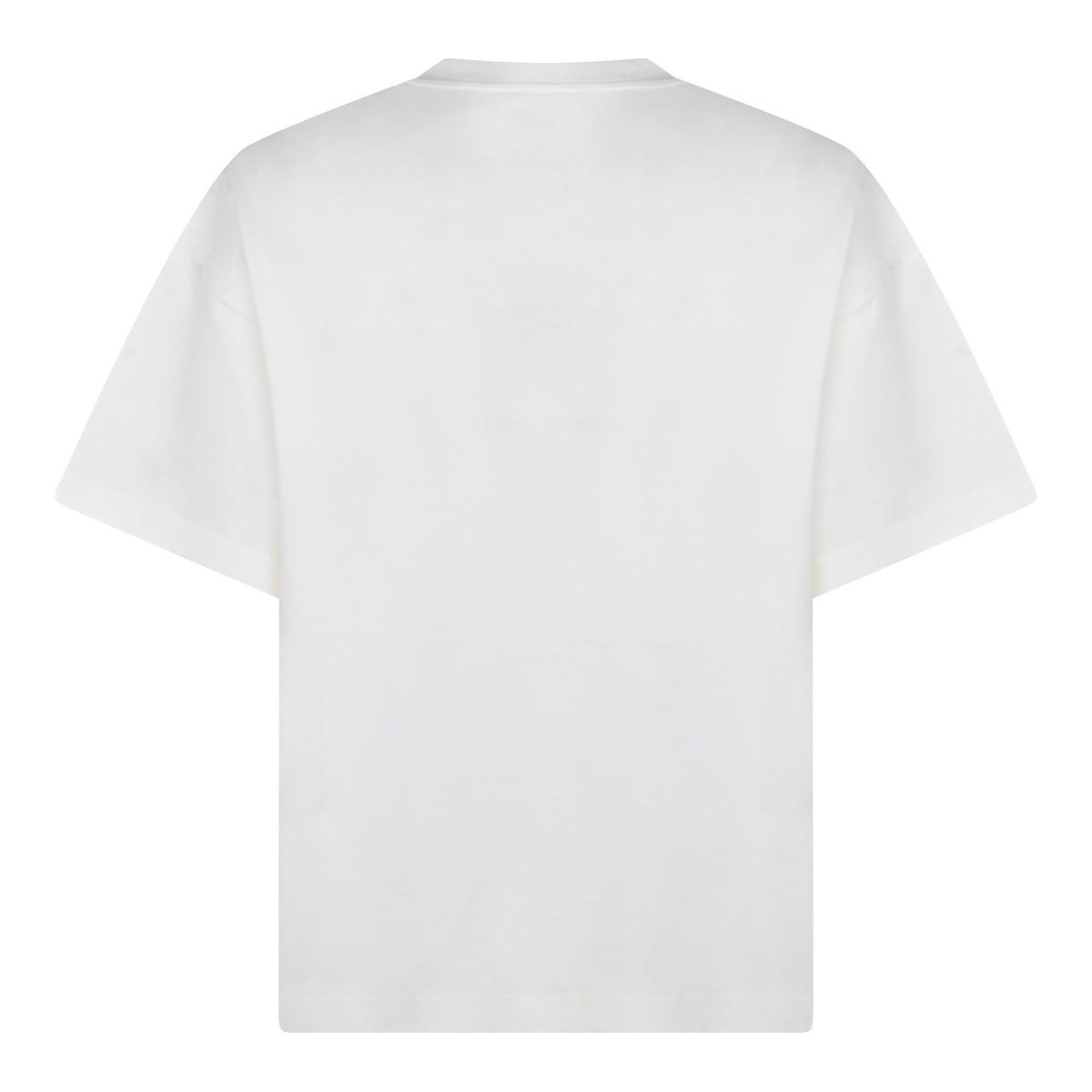 WHITE COTTON T-SHIRT
