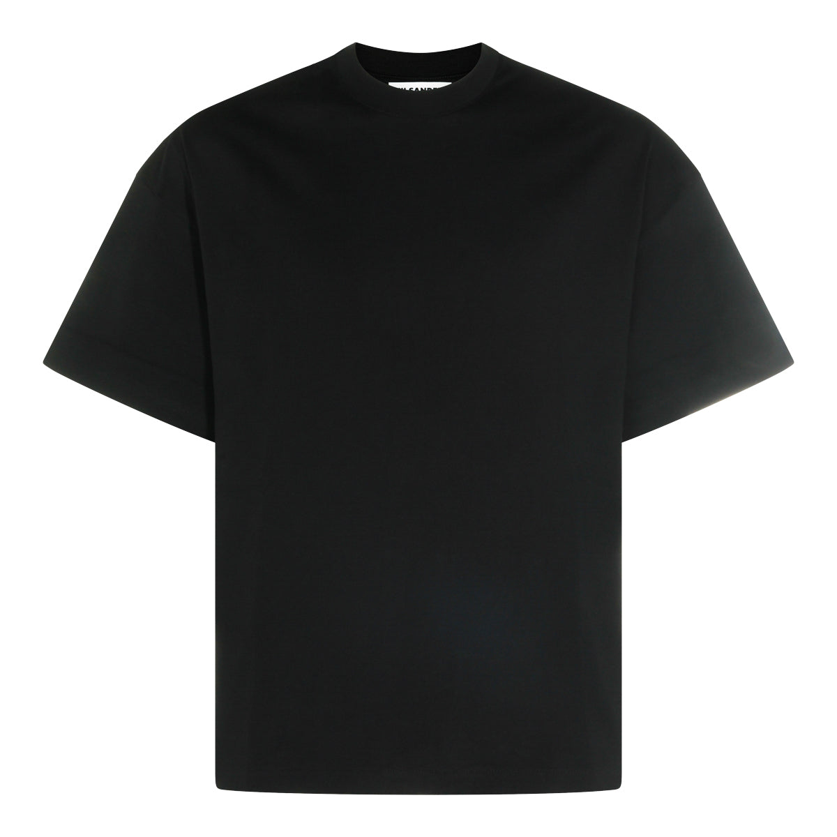 BLACK COTTON T-SHIRT