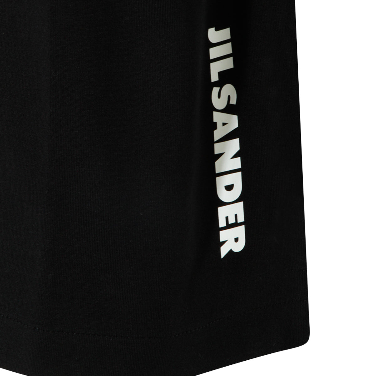 BLACK COTTON T-SHIRT