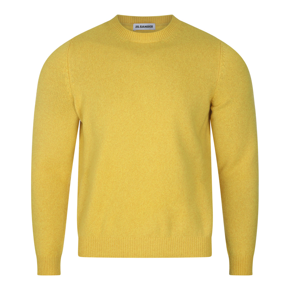 MIMOSA YELLOW WOOL AND CASHMERE BLEND SWEATER