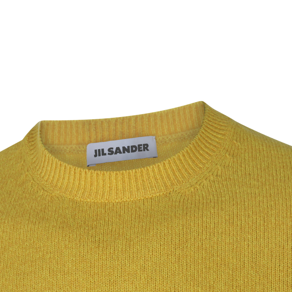 MIMOSA YELLOW WOOL AND CASHMERE BLEND SWEATER
