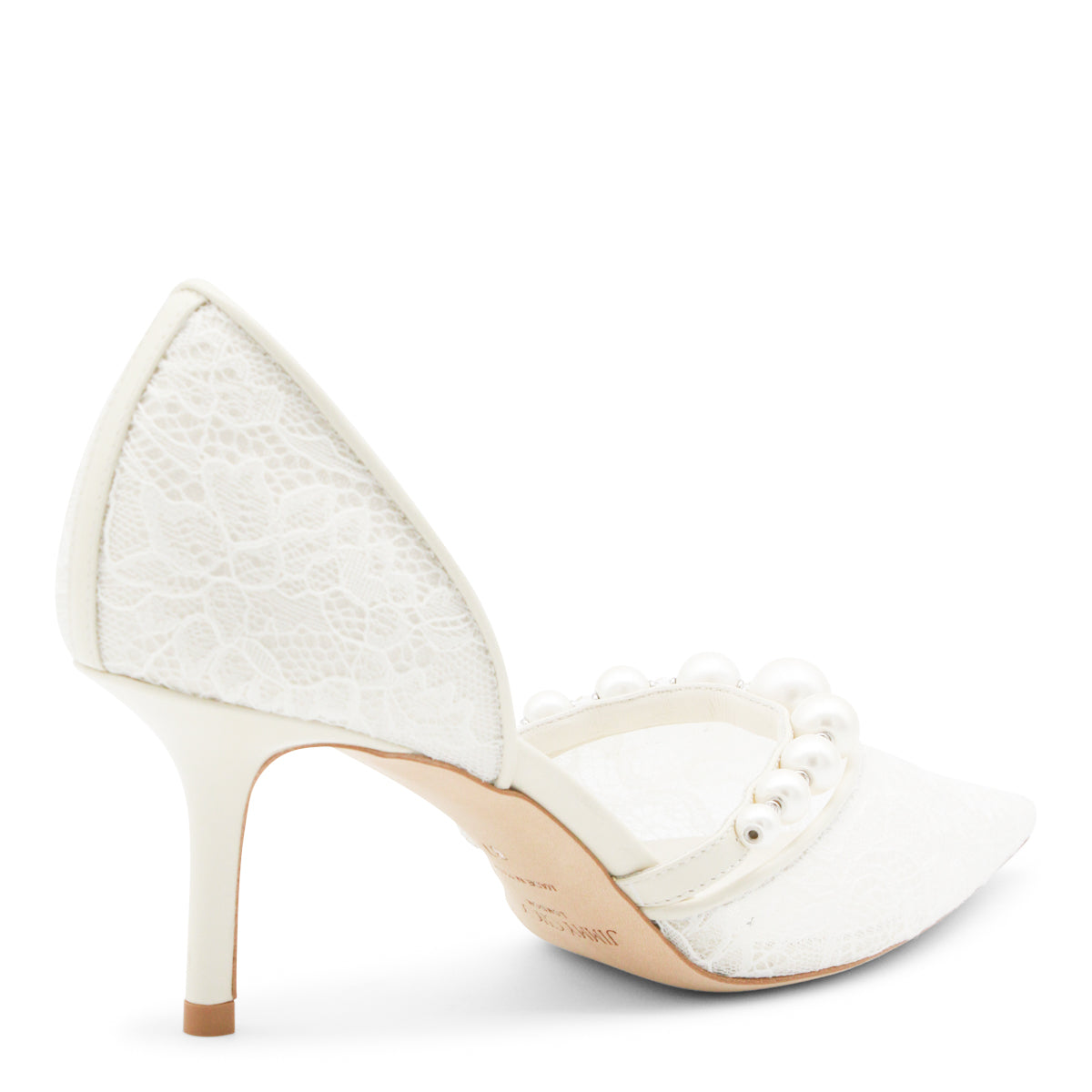 IVORY LEATHER AURELIE PUMPS