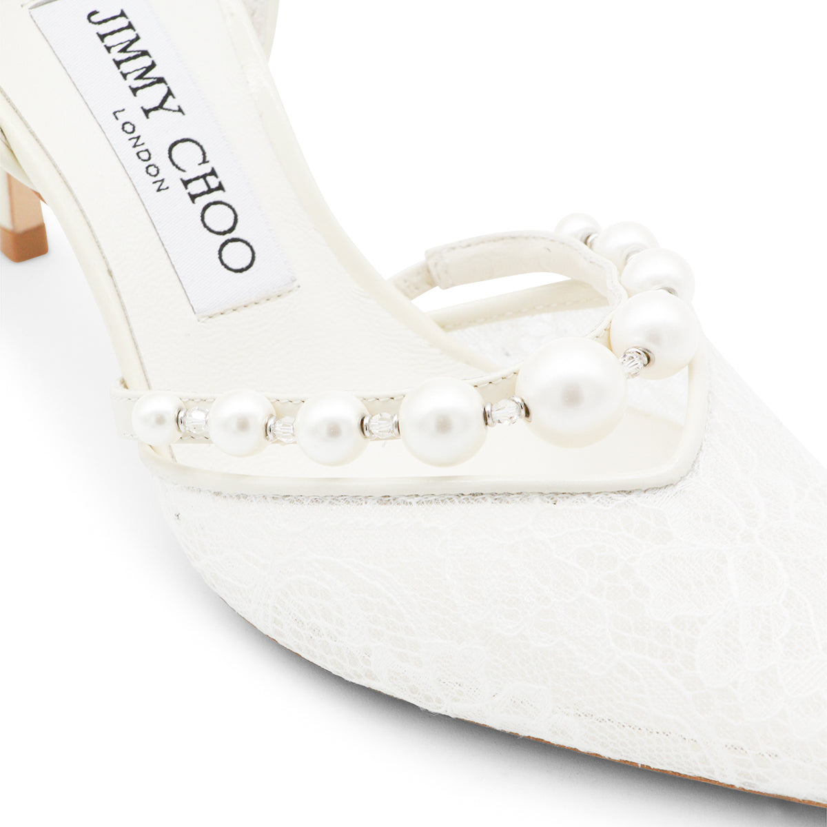 IVORY LEATHER AURELIE PUMPS