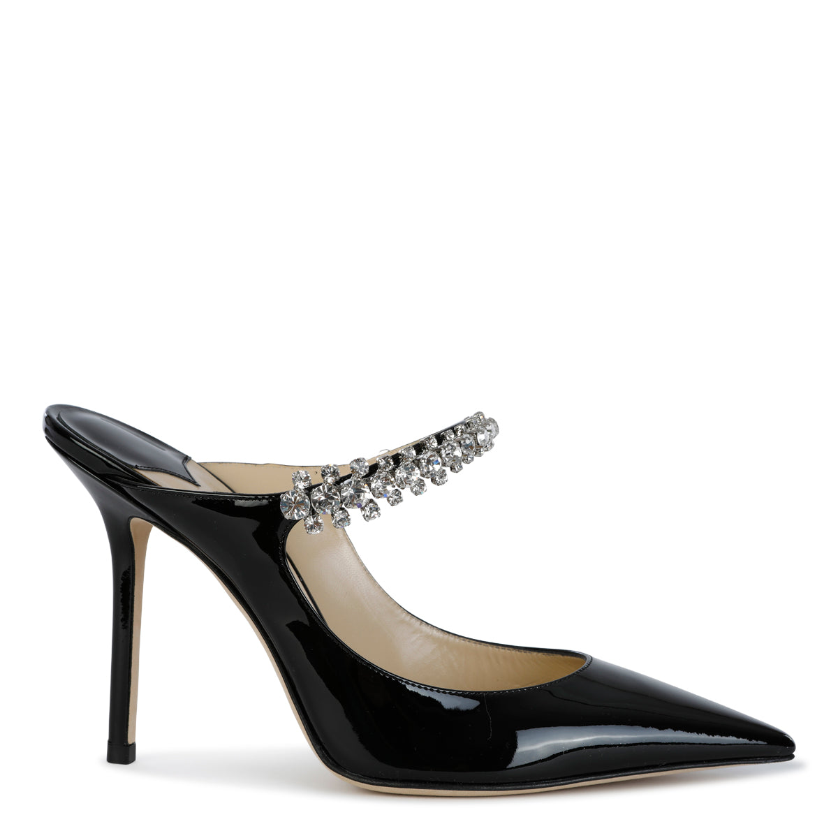 BLACK LEATHER PUMPS