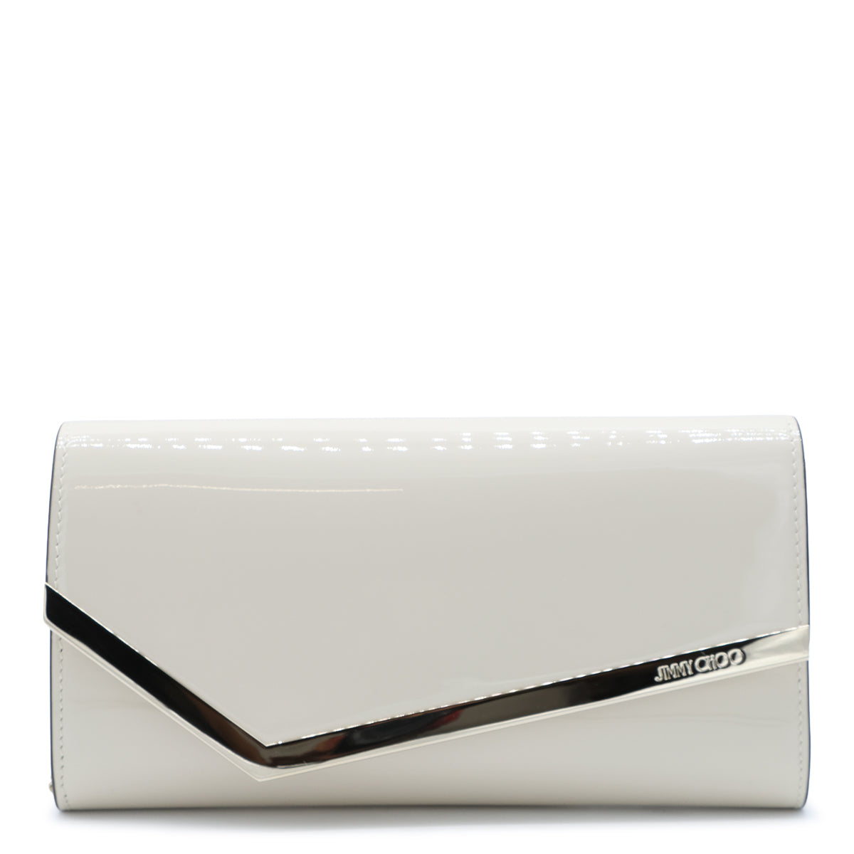 LATTE AND LIGHT GOLD LEATHER EMMIE CLUTCH