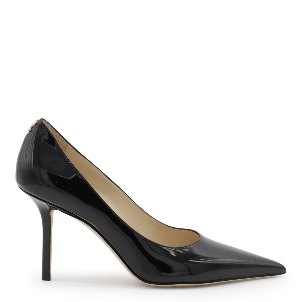 BLACK LEATHER PUMPS