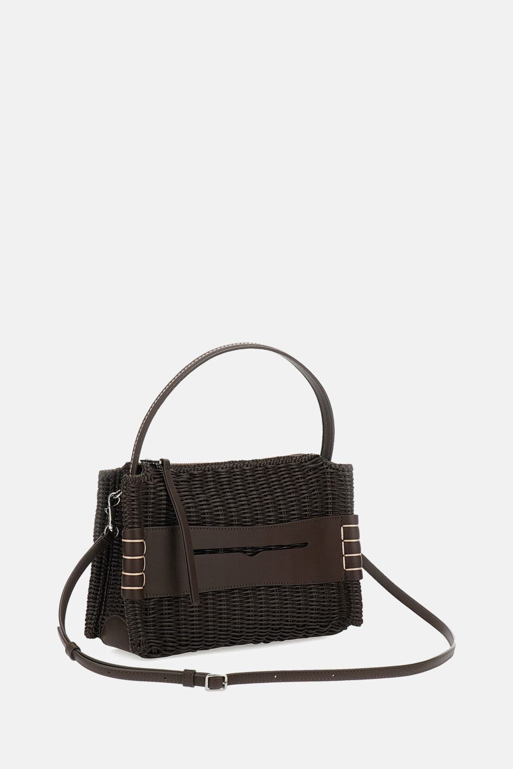 LOAFER BAG IN WOVEN LEATHER