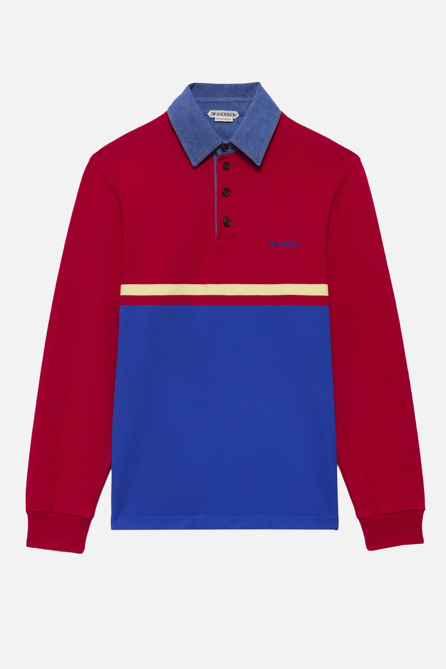 CONTRAST COLLAR POLO