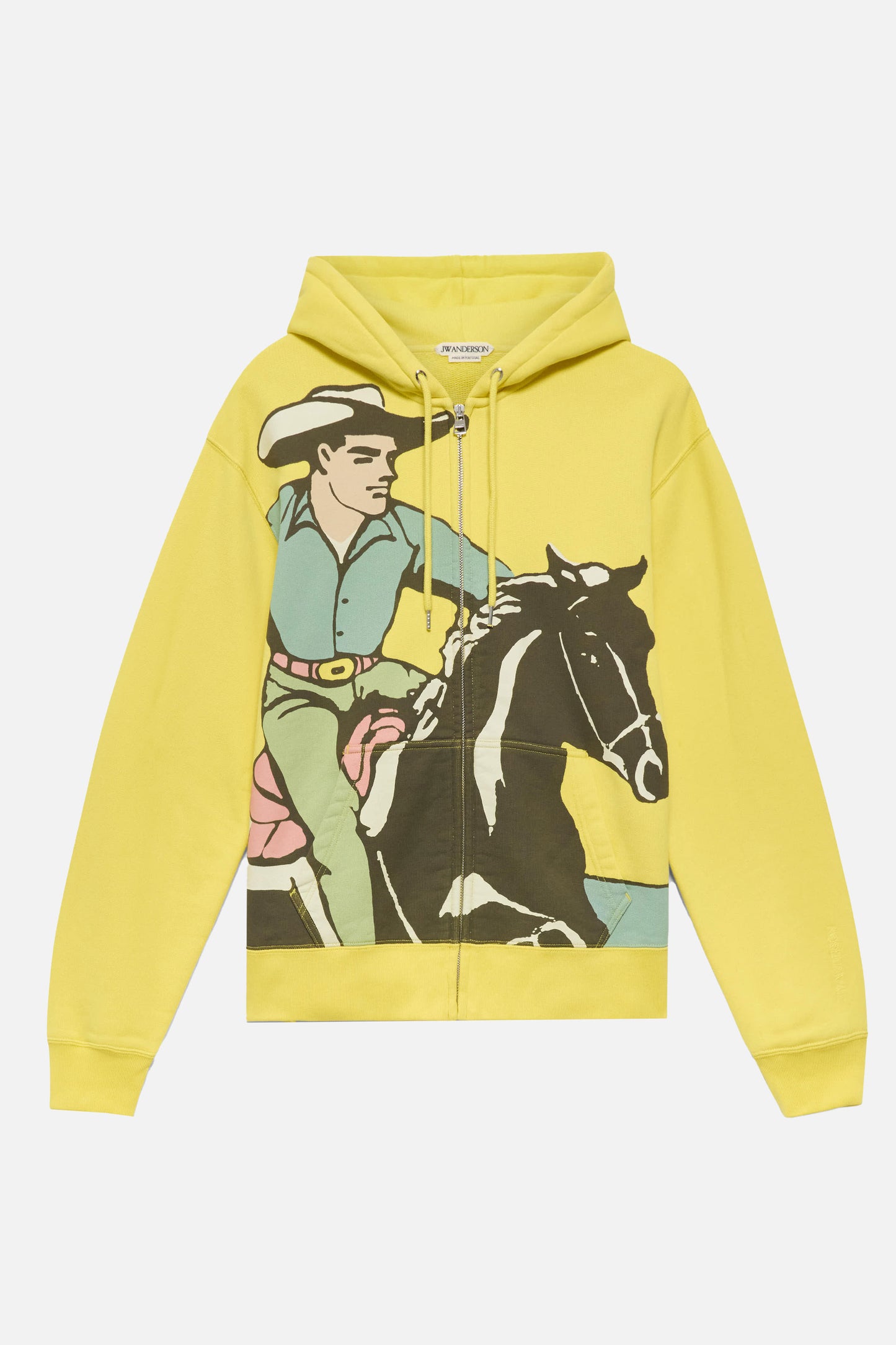 COWBOY FRONT ZIP HOODIE