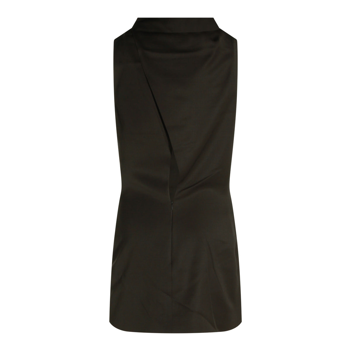 CLOVE VIRGIN WOOL ASTOR DRESS