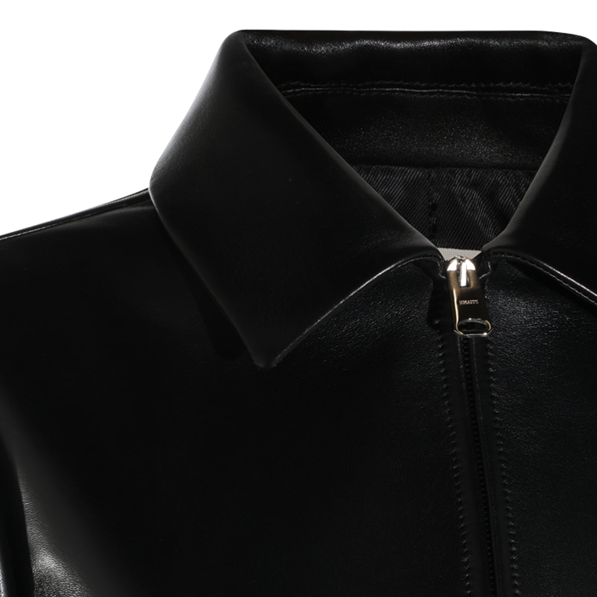 BLACK LEATHER JACKSON JACKET