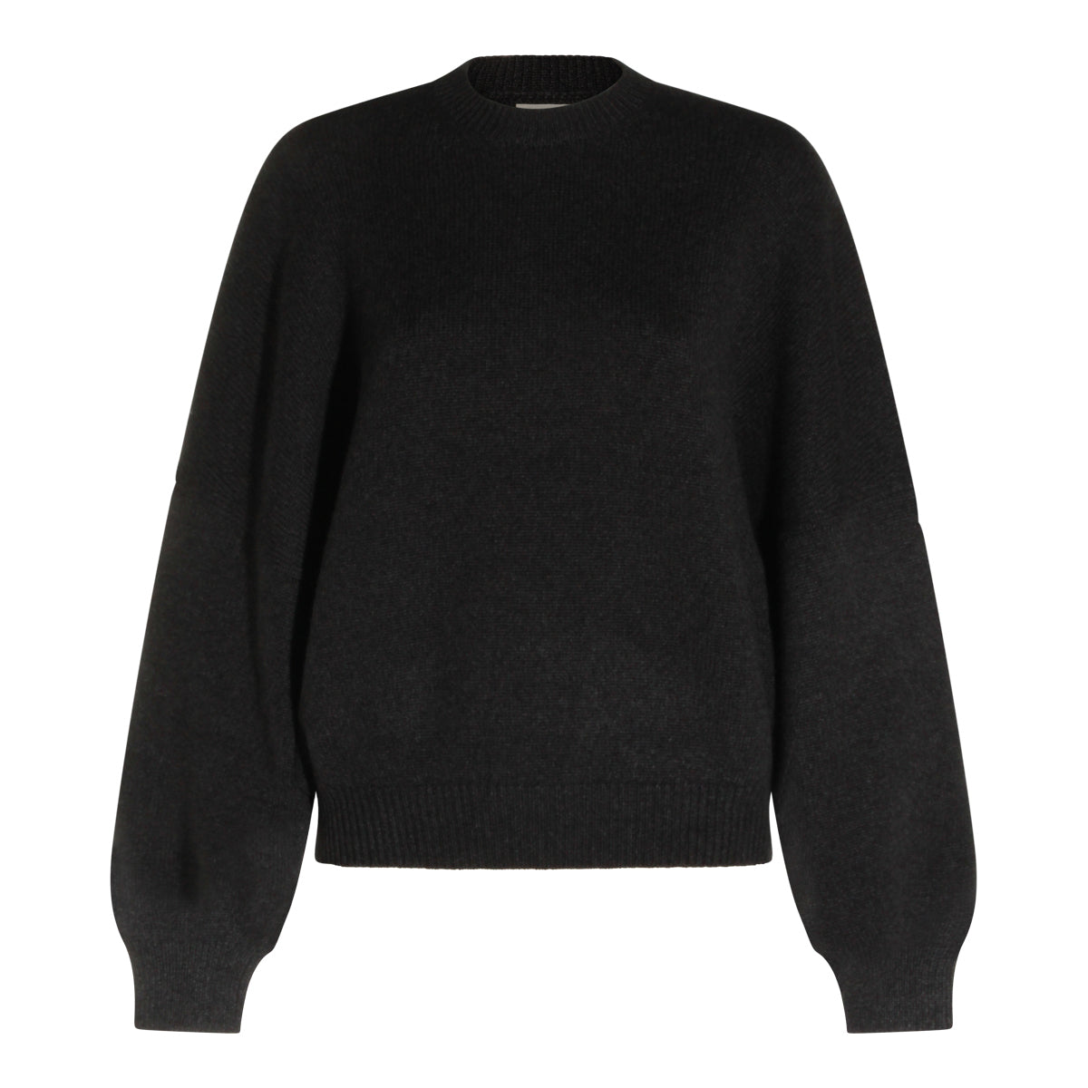 CHARCOAL CASHMERE MARGAUX SWEATER