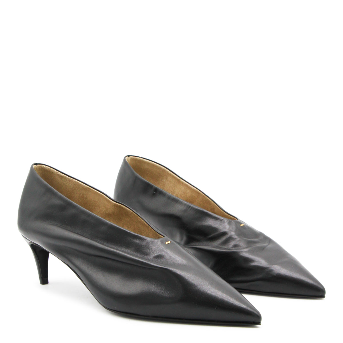 BLACK MIRIAM PUMPS