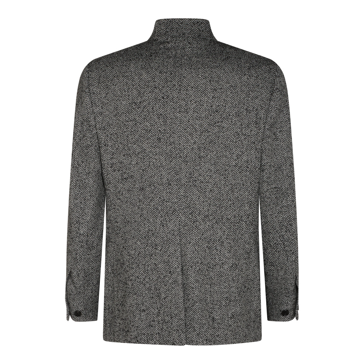 DARK GREY WOOL BLAZER