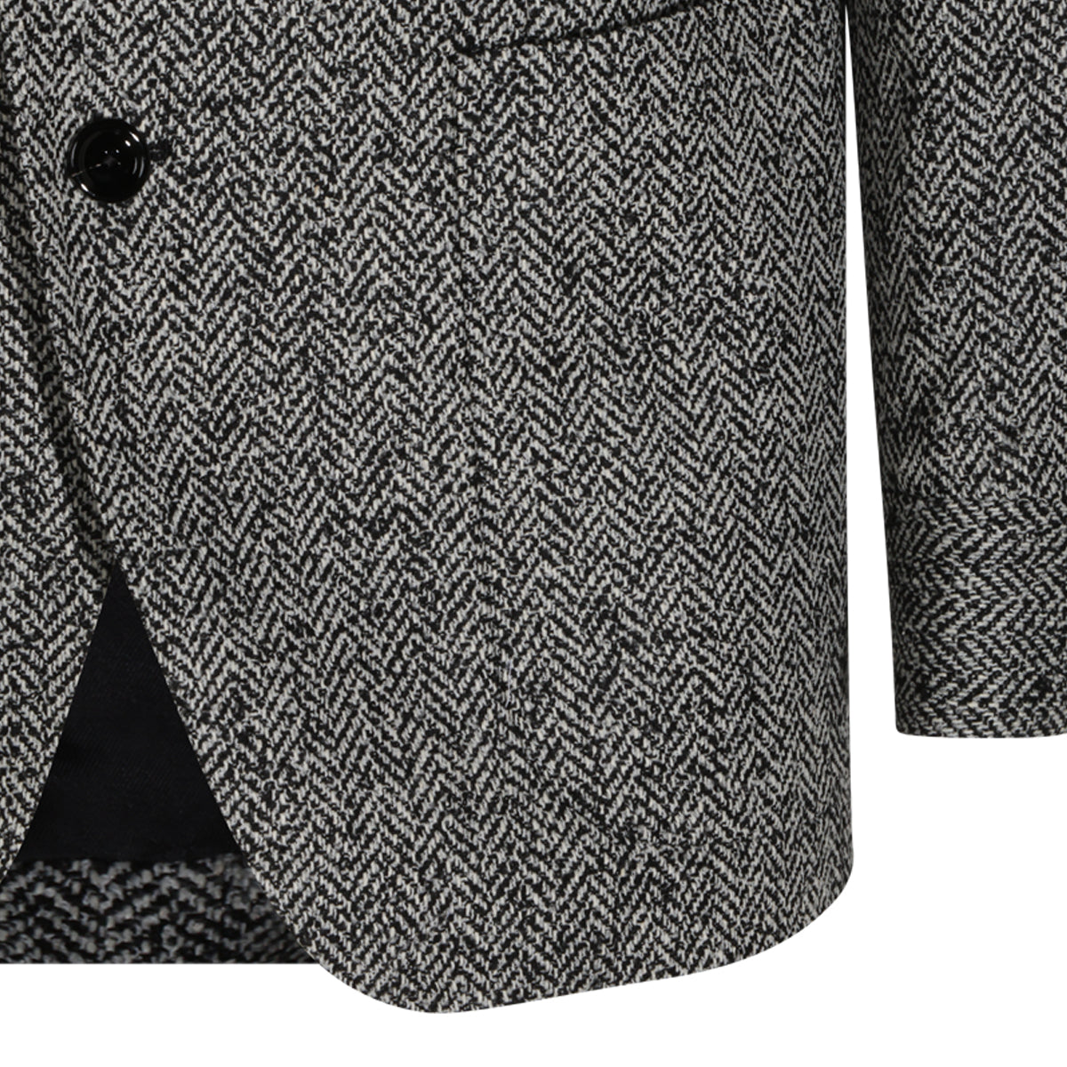 DARK GREY WOOL BLAZER