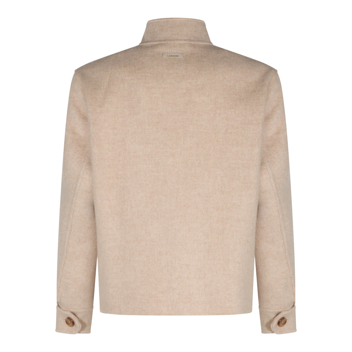 BEIGE SUEDE CASUAL JACKET