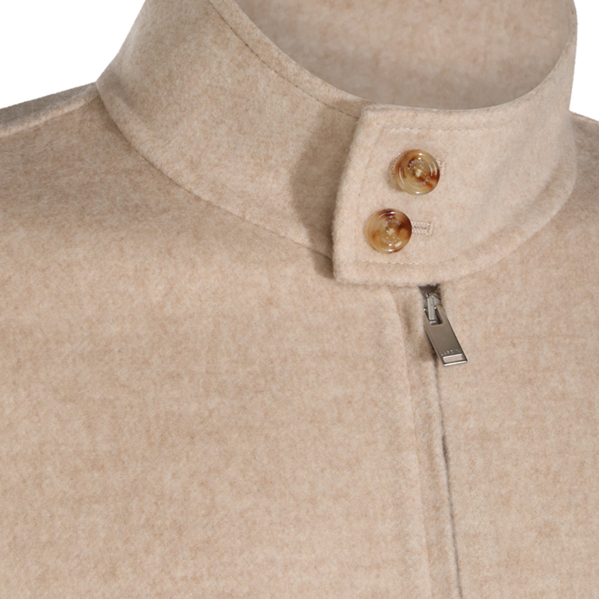 BEIGE SUEDE CASUAL JACKET