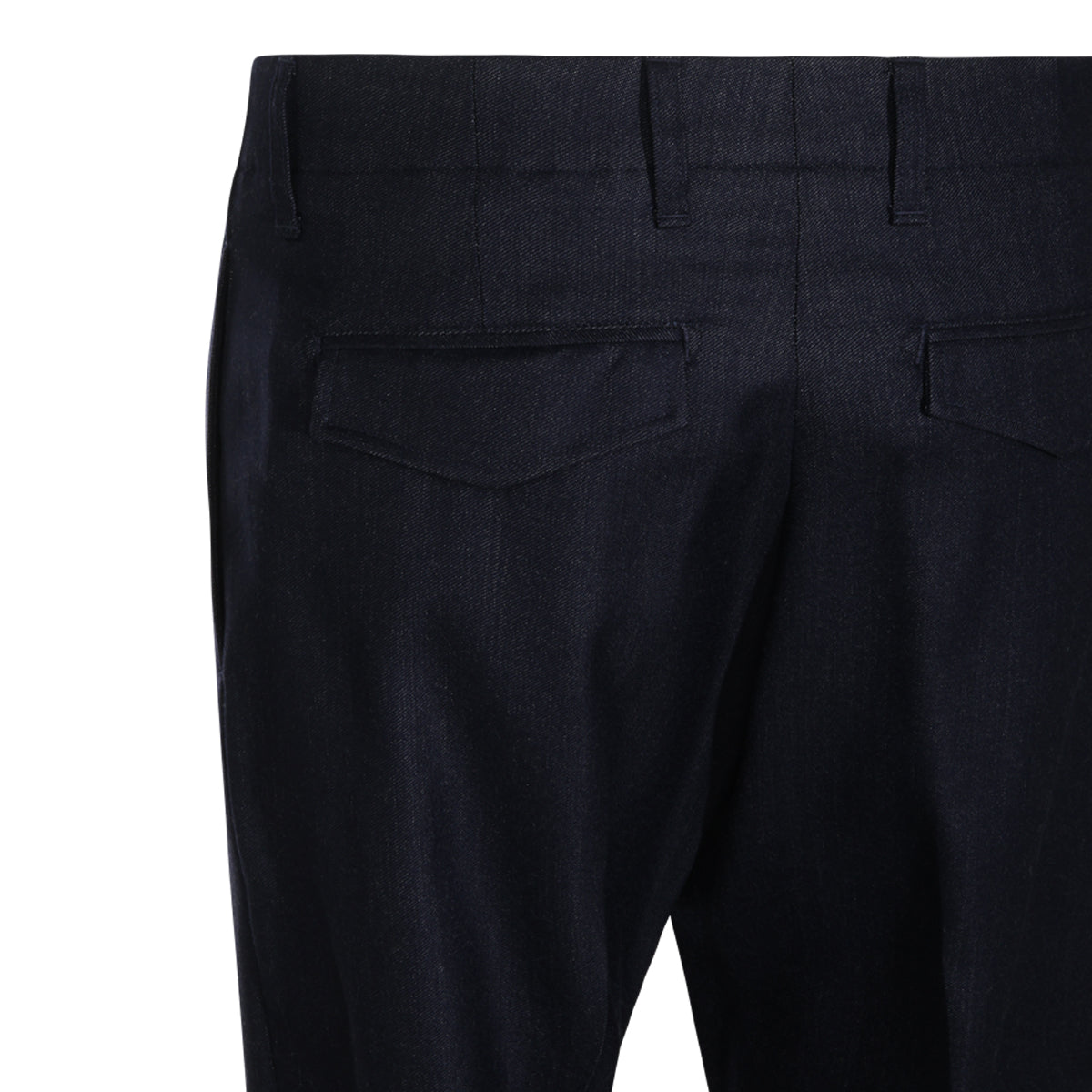 DARK BLUE WOOL PANTS