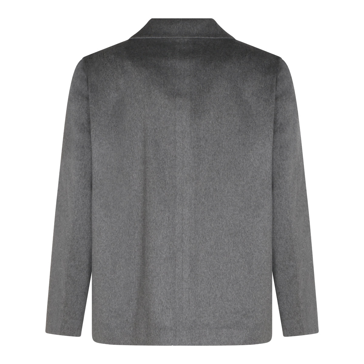 GREY CASHMERE CASUAL JACKET