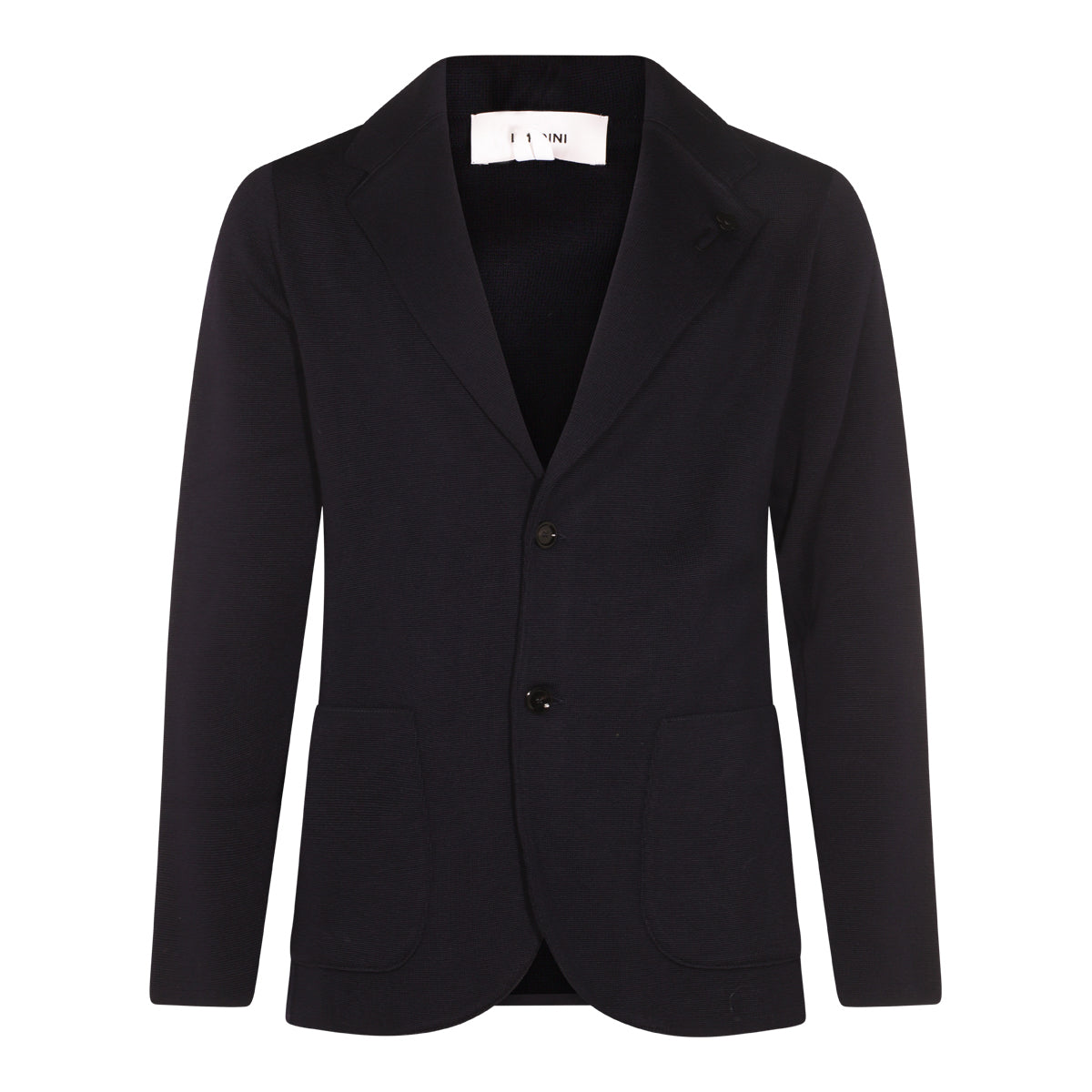 BLUE WOOL KNITWEAR