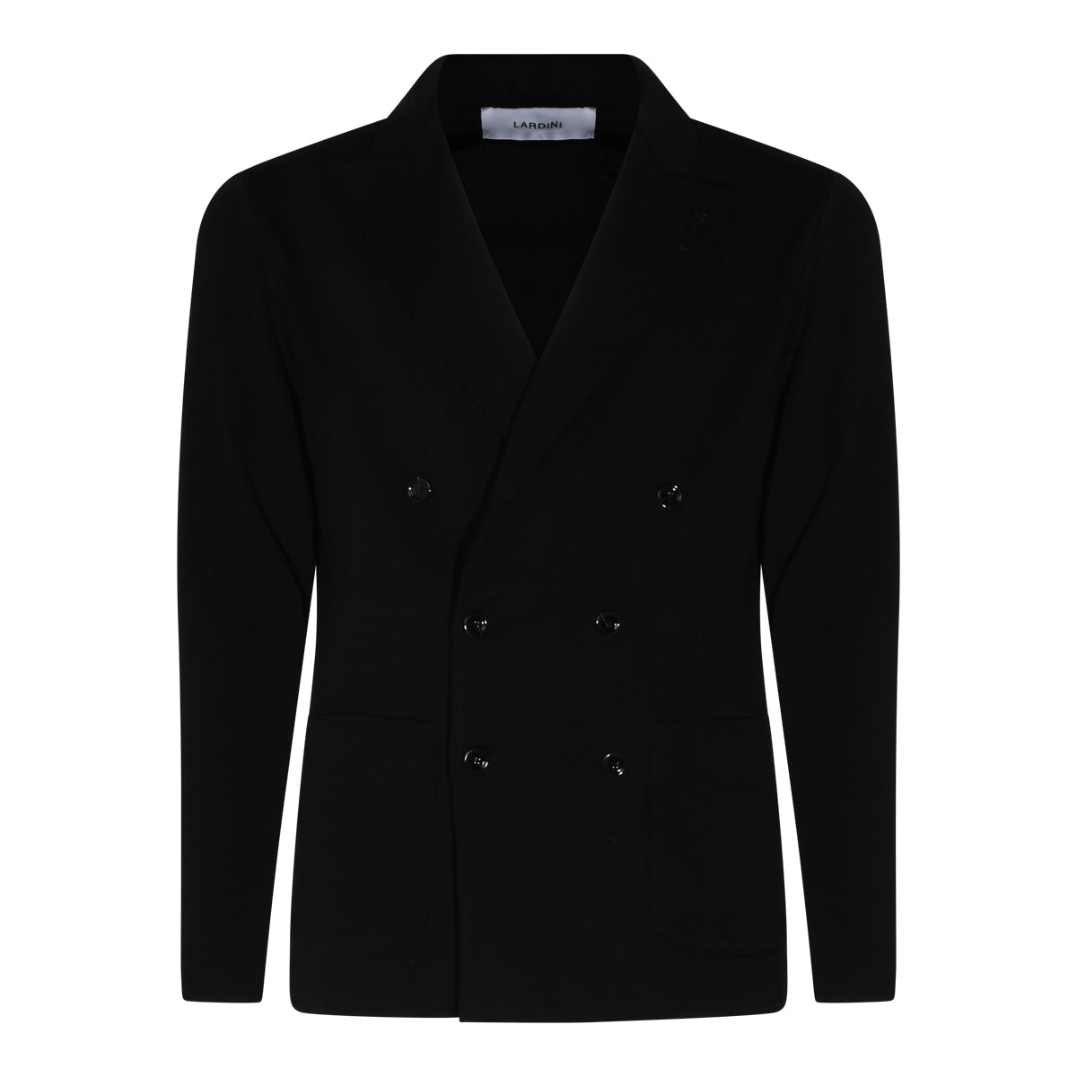 BLACK VIRGIN WOOL BLAZER