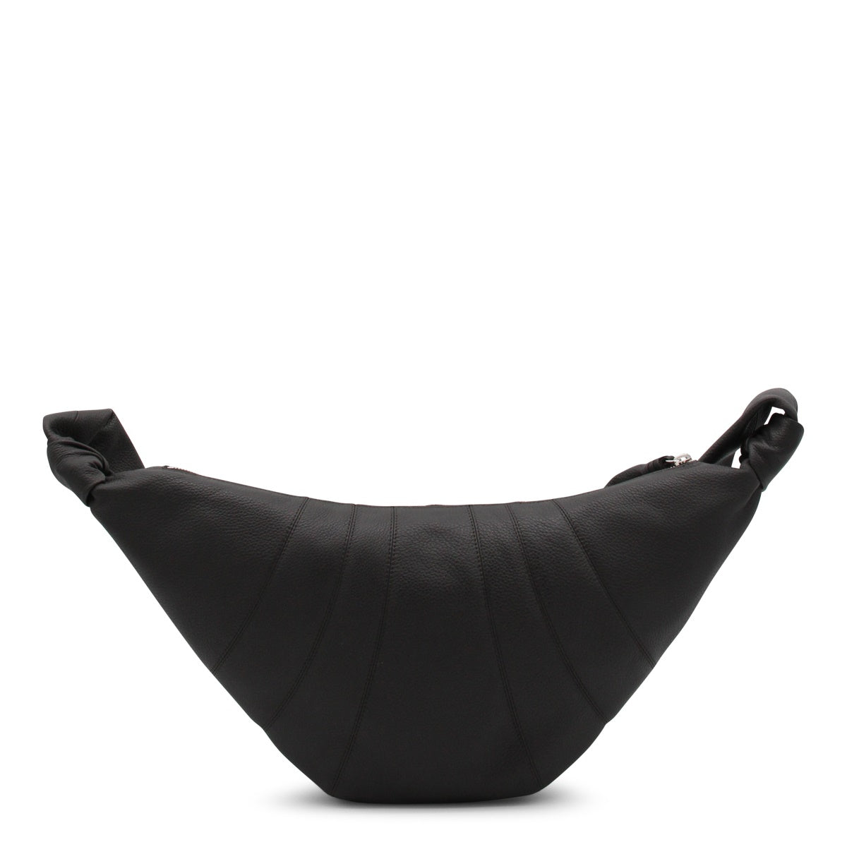 DARK CHOCOLATE CROISSANT SHOULDER BAG