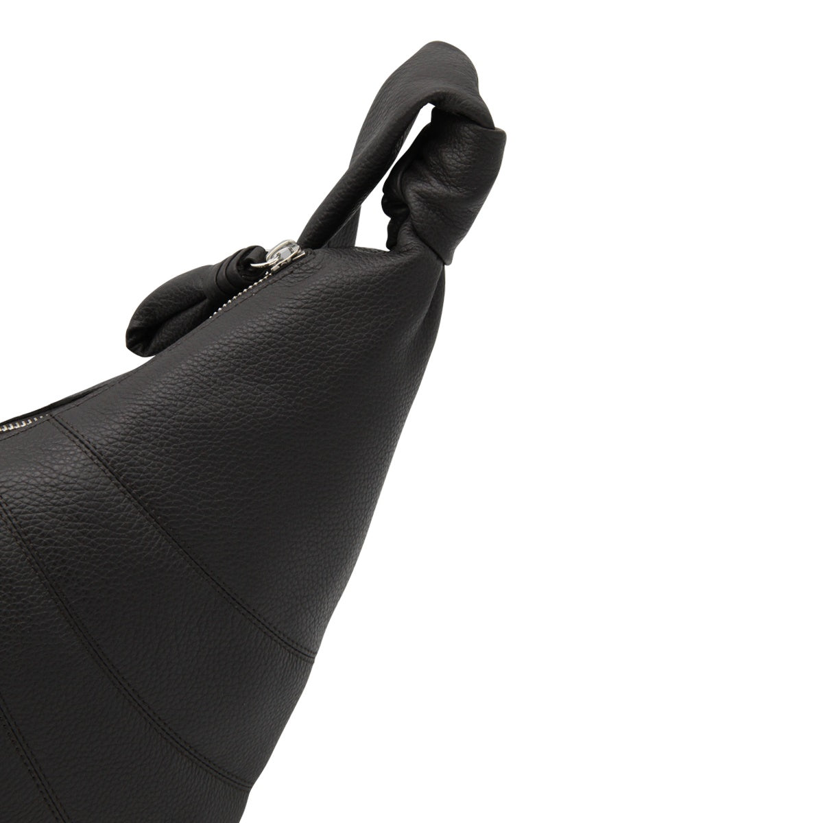 DARK CHOCOLATE CROISSANT SHOULDER BAG