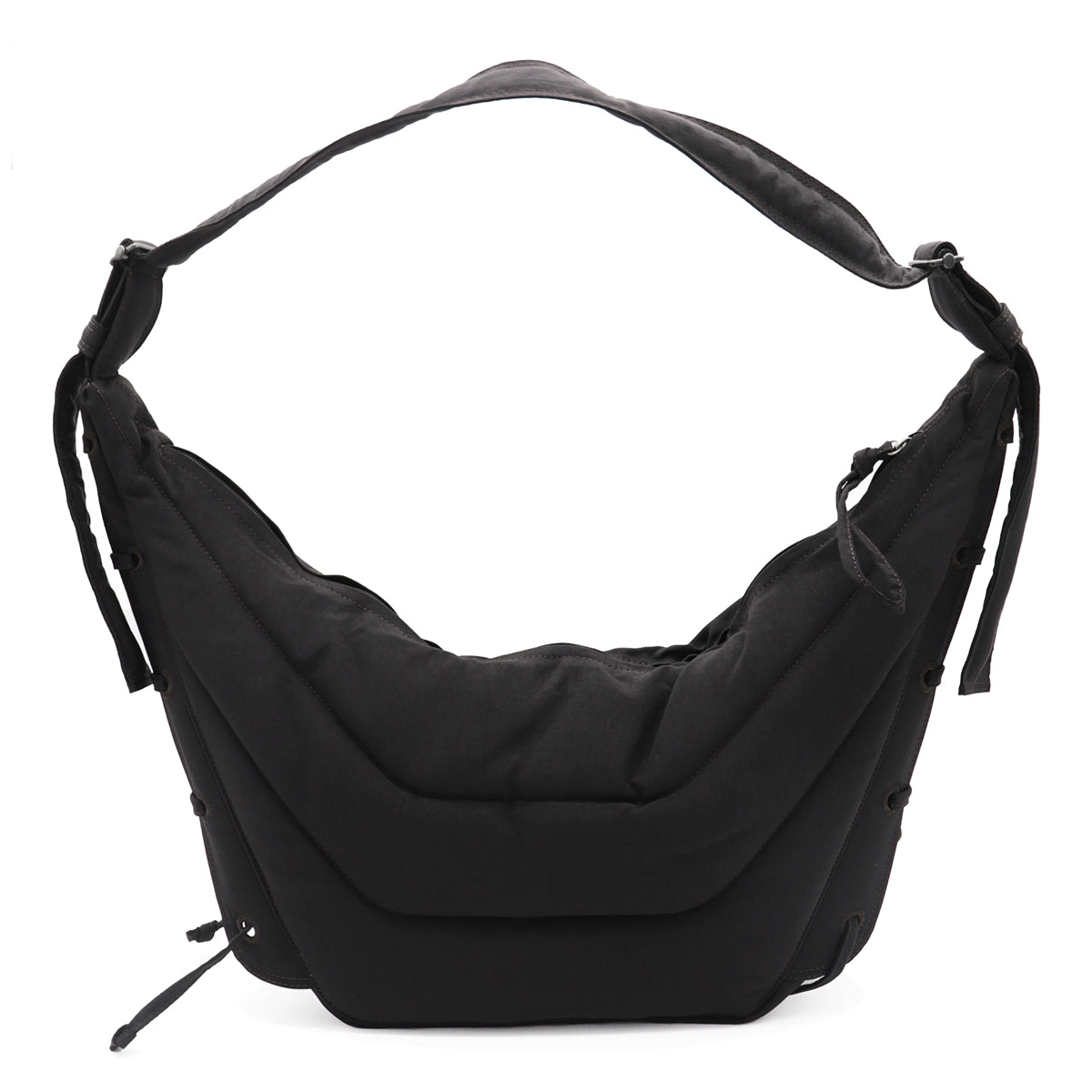 DARK BROWN MEDIUM SOFT GAME SHOULDER BAG