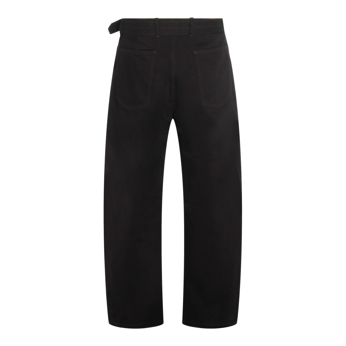 BLACK COTTON JEANS