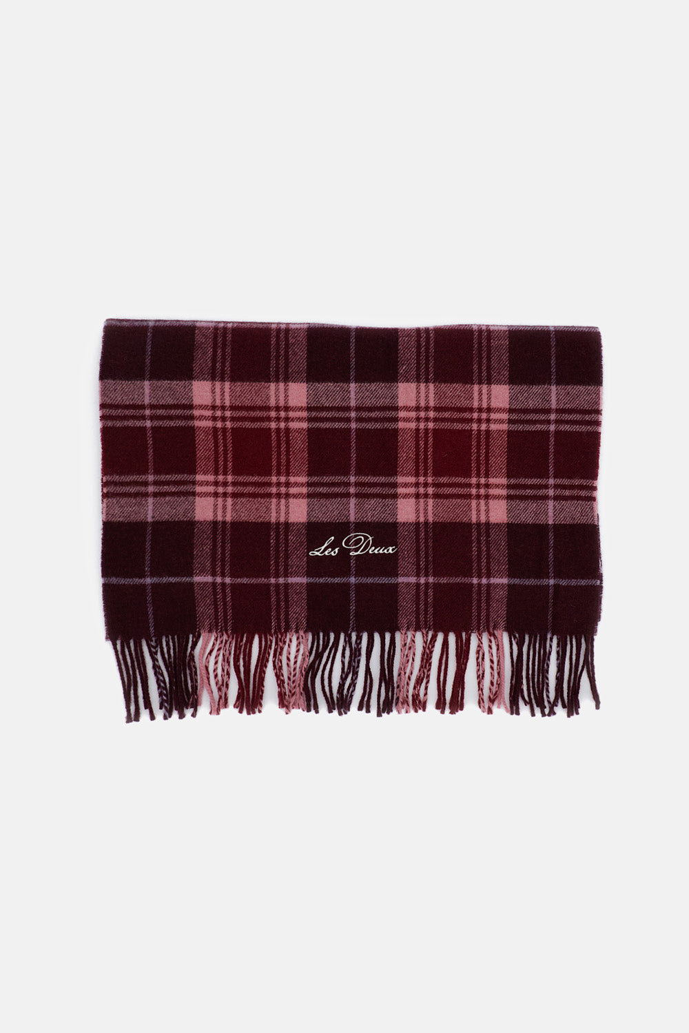 CHECK SCARF